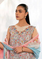 Hazel By Bin Ilyas Embroidered Lawn 3 Piece Unstitched Suit BI25HPE BHS-72A